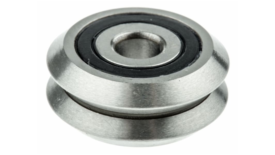 HepcoMotion W1X Guide Wheel with 19.55mm Outside Diameter