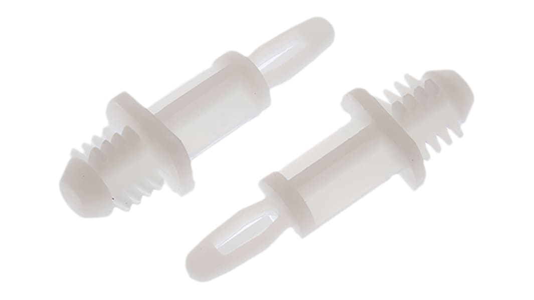 Distanziale PCB in Nylon Essentra, H. 12.7mm, Ø foro PCB 4mm, Ø foro telaio 7.92mm
