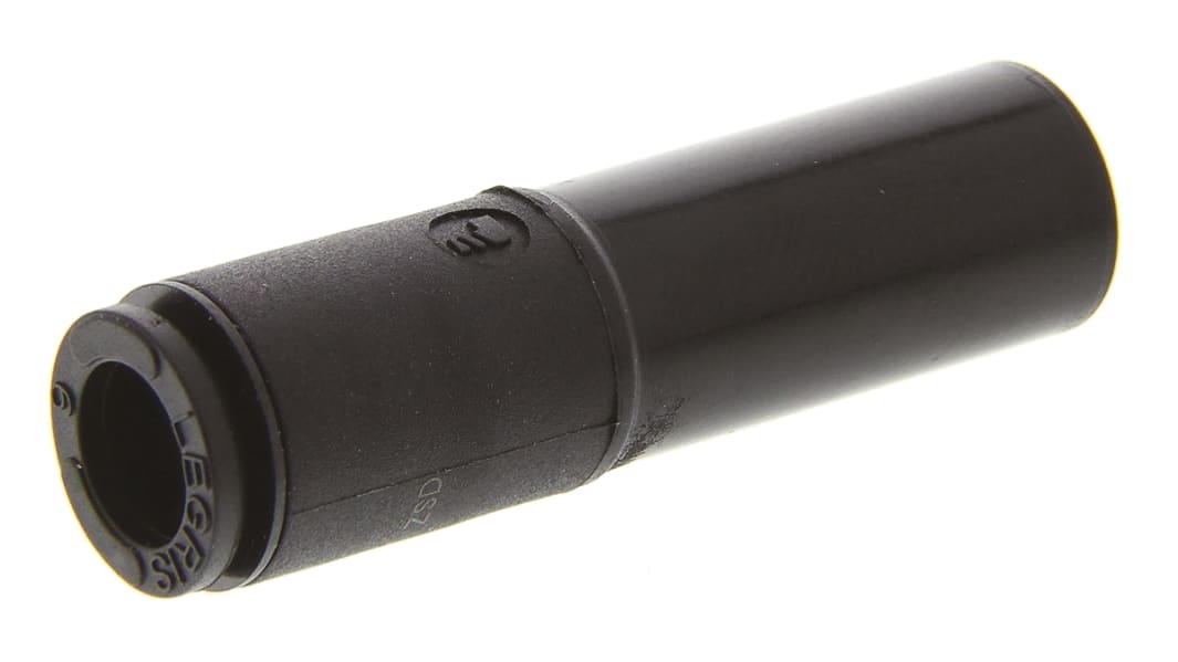 Adaptateur tube à tube droit Legris LF3000 vers Enfichable 10 mm Enfichable 6 mm
