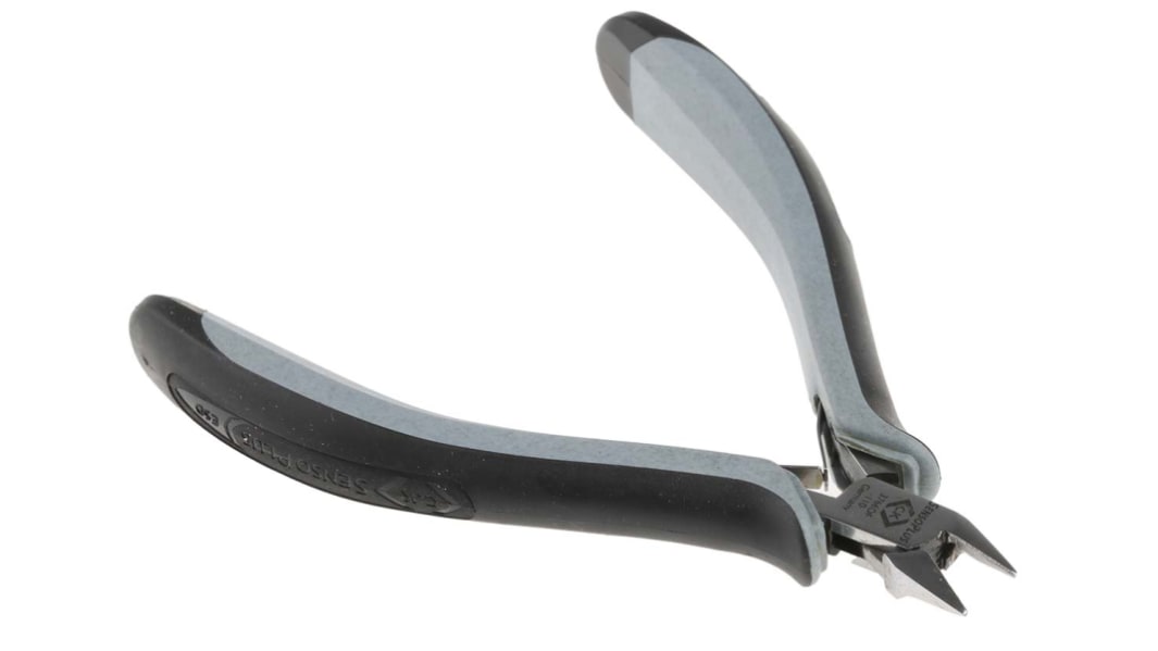 CK Side 全体長さ：120 mm 最大切断能力：1mm, T3766DF 110