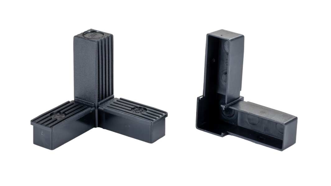 RS PRO 3-Way Connector, Square Tube Connector, Strut Profile 25 mm