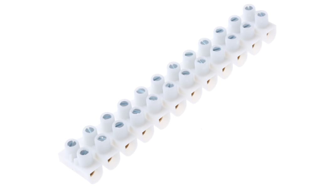 Legrand , PP Lüsterklemme Weiß, Schraubanschluss 10 mm² / 57A