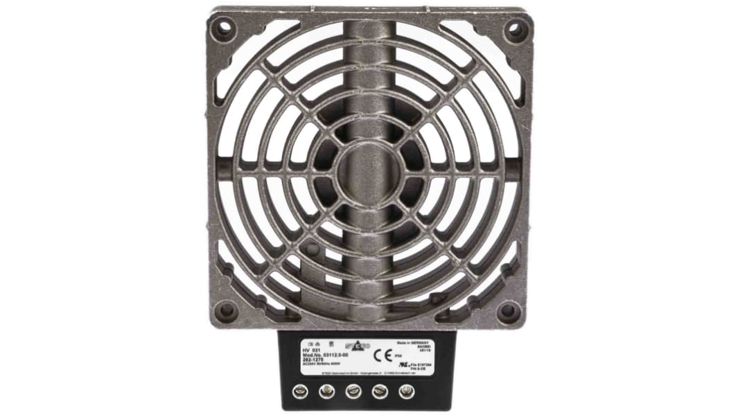 Chauffage de boîtier, 400W, 108m³/h, 230V c.a.