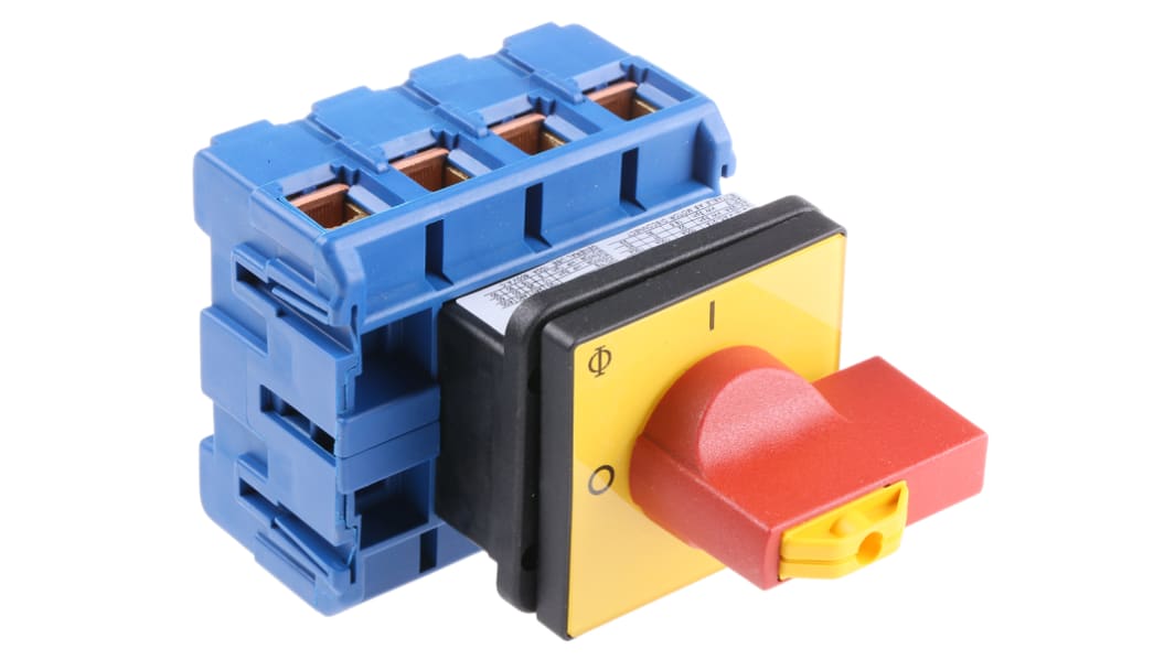 Interruttore di isolamento Kraus & Naimer KG100.T204/GBA007.E, 4P, 100A, 690V ca, Montaggio a pannello, IP65