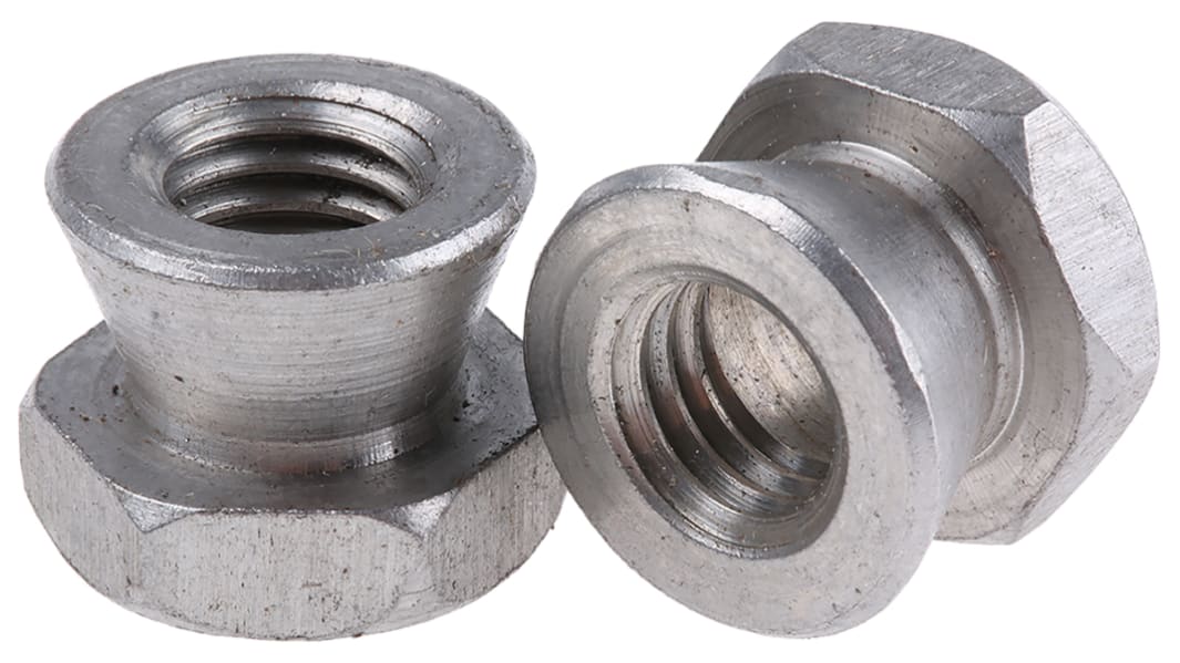 Dado sagomato RS PRO in Acciaio inox Liscio, filettatura M10, coppia di rottura 39 ⇾ 57Nm