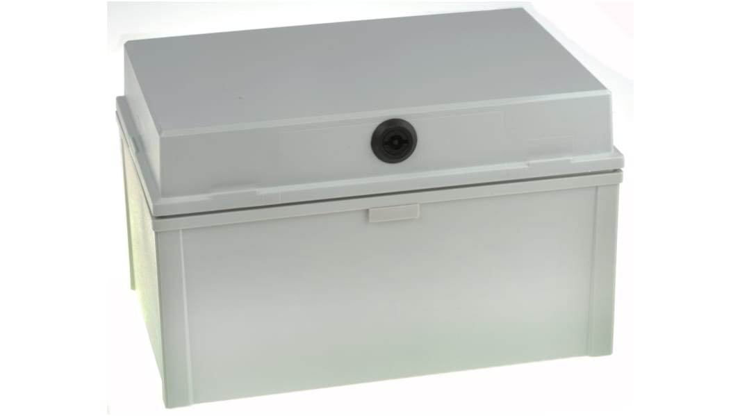 Fibox CAB PC Series Polycarbonate Wall Box, IP65, 300 mm x 200 mm x 180mm
