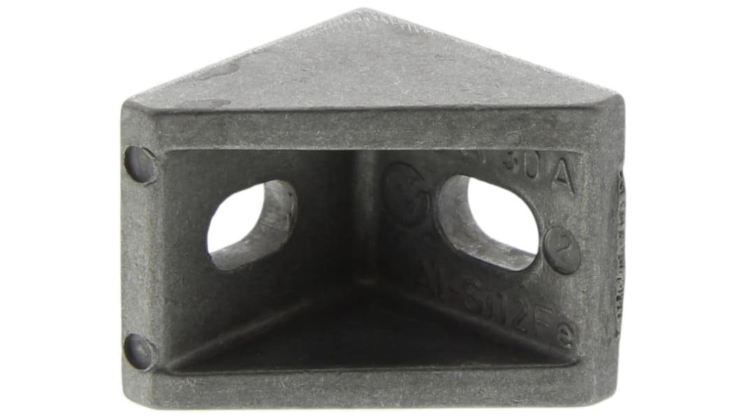 FlexLink M6 Angle Bracket, Connecting Component, Strut Profile 30 mm, Groove Size 7.2mm
