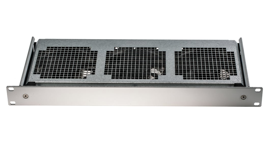 nVent SCHROFF 3 Fan Fan Tray, 1U