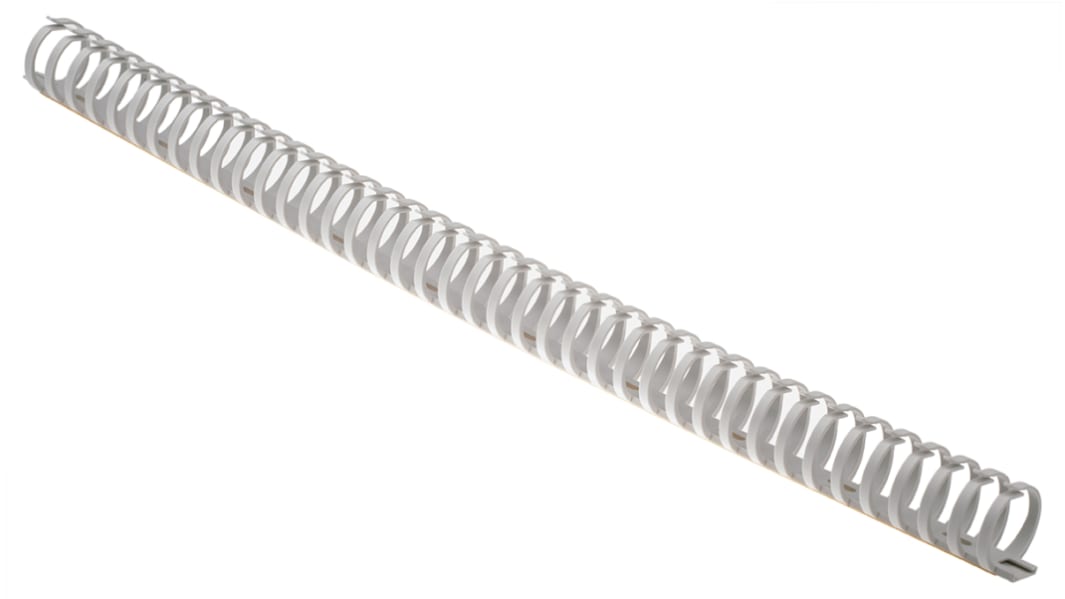 Hager Self Adhesive Verdrahtungskanal Grau, 33 mm x 31mm Kunststoff, Länge 0.5m, Seitenwand Flexibel