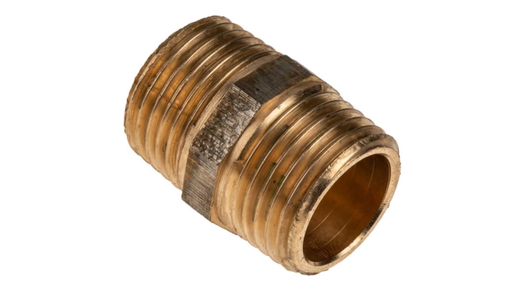 Mamelon Bronze Droit RS PRO BSPT Mâle 1/2pouce - Mâle 1/2pouce