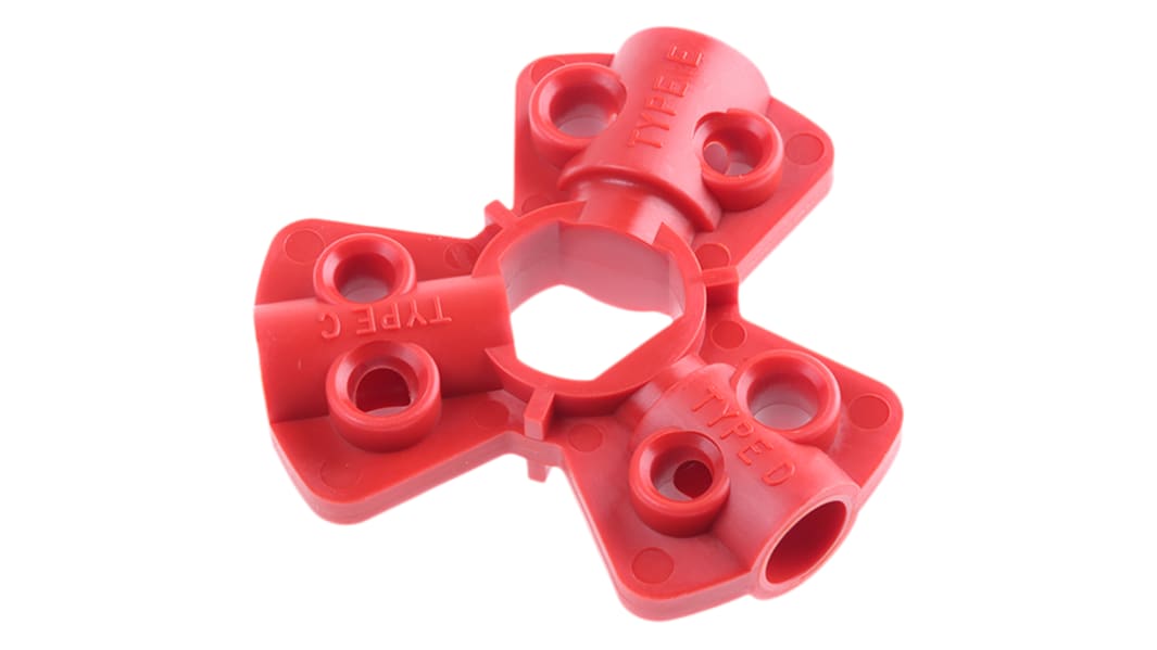 Brady Halter Typ Pneumatische Absperrungen, 1-fach Verriegelung, 6mm bis 12mm, Ø 7.87mm, Rot