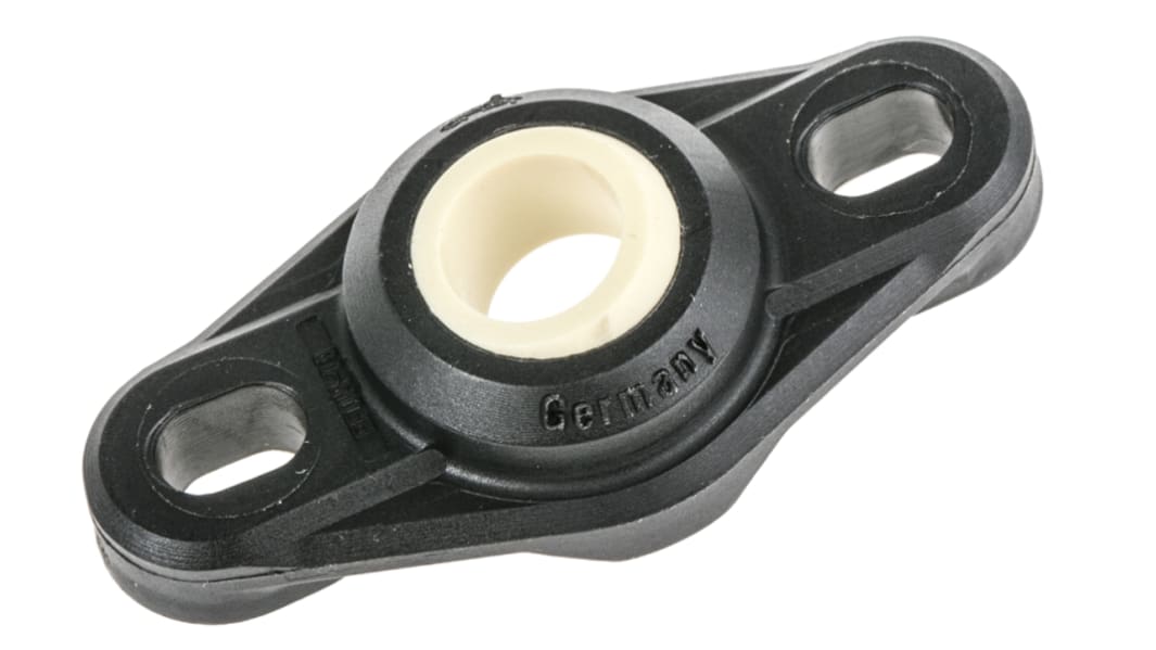 Igus Lejeenhed, 2 Huller, Iglidur W300, Igumid G, ID: 8mm, L: 44.2mm, B: 22mm, D: 10.5mm, EFOM-08