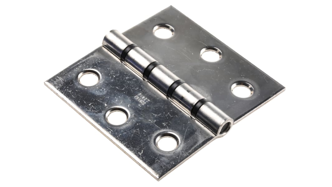 Cerniera di testa Cerniera di testa Pinet, in Acciaio inox, 75mm x 80mm x 2mm, Oscillazione libera