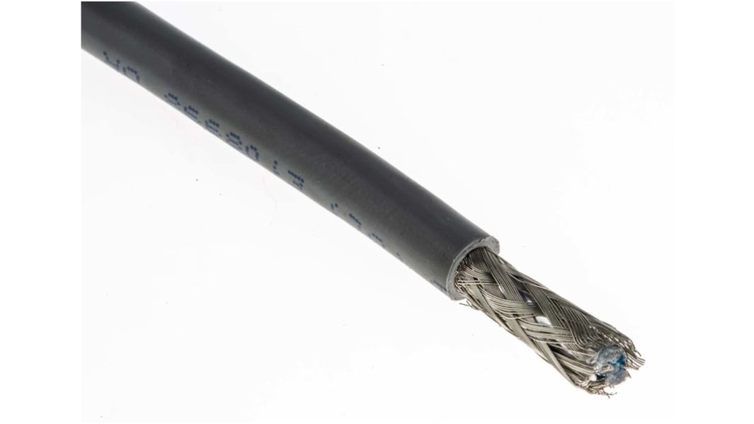 Cable de datos apantallado RS-485 Belden YE00449 de 2 conductores, 1 par, 0,2 mm², 24 AWG, long. 152m, Ø ext. 5.9mm,