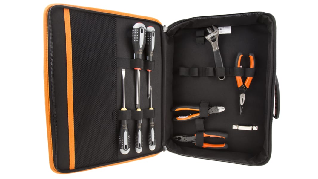Bahco 9 Piece Electricians Tool Kit with Pouch
