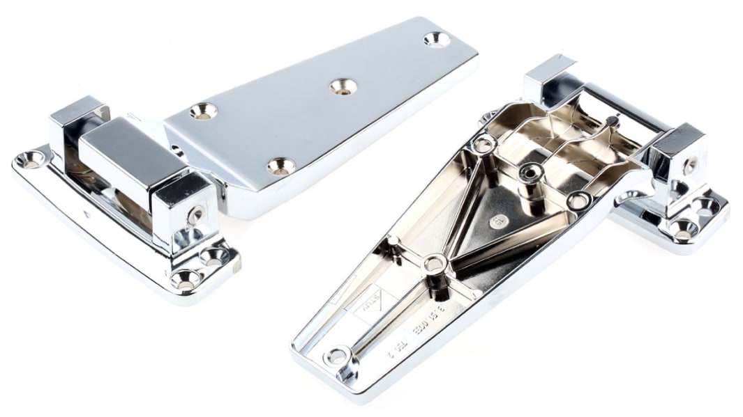 Steinbach & Vollman Zinc Tee Hinge, Screw Fixing, 127mm x 213mm x 10.5mm