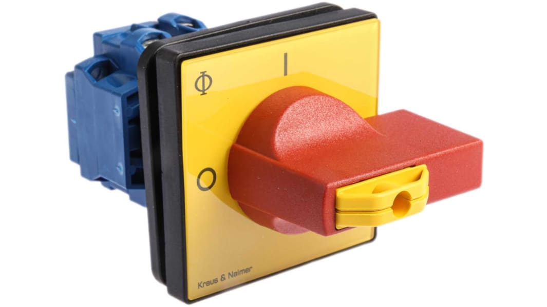Interruttore di isolamento Kraus & Naimer KG10B.T203/GBA254.E, 3P, 20A, 690V ca, IP65