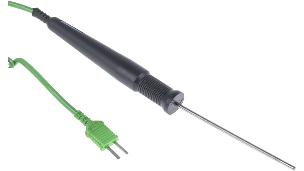 RS PRO K Domed General Temperature Probe, 100mm Length, 3mm Diameter, +1100 °C Max