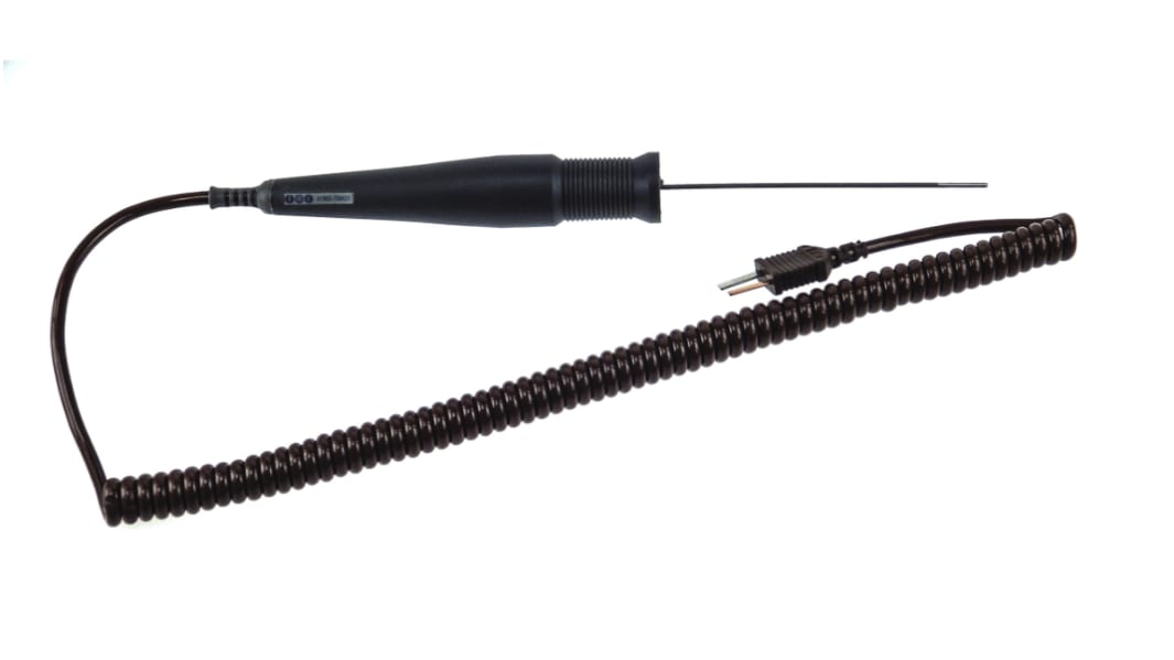 RS PRO Temperatursensor, T x 100mm Luftsonde, max.Temp +400 °C, DKD-kalibriert