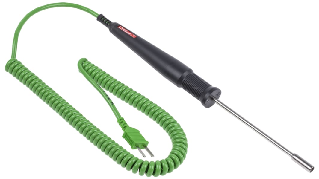 RS PRO Temperatursensor, K, Scheibe x 110mm Oberflächensonde, max.Temp +600 °C