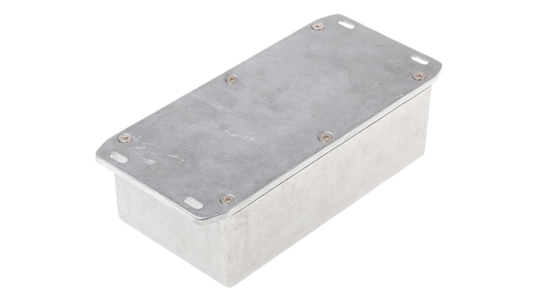 Hammond, アルミニウム, 187.5 x 119.5 x 52mm, IP54, ナチュラル