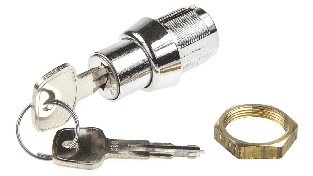 Serratura a camma con A spinta Euro-Locks a Lowe & Fletcher group Company, foro 21.5 x 19.1mm
