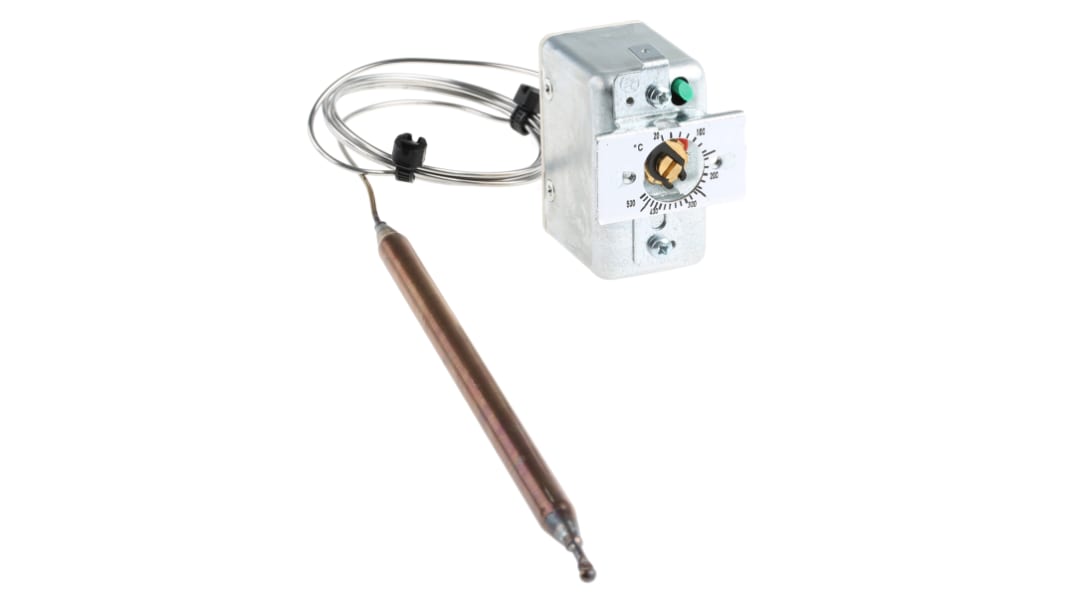Thermostat Jumo Capillaire, +20°C à +500°C, Interrupteur