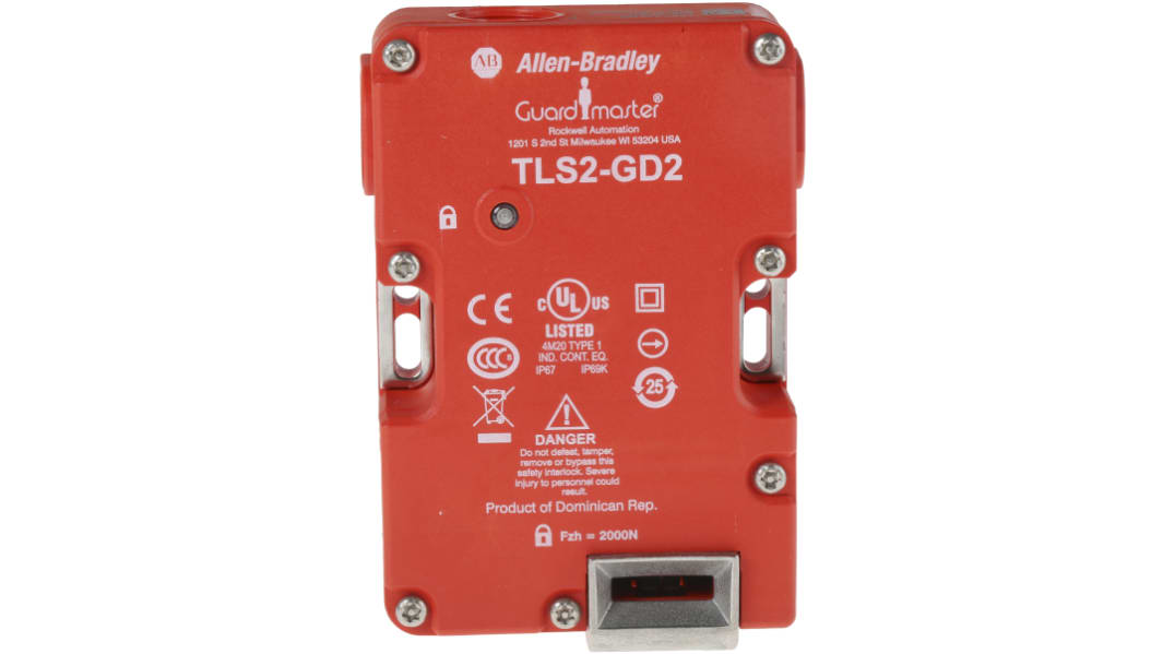 Interruttore di interblocco a solenoide Allen Bradley 440G-T, 24V ca/cc, IP67