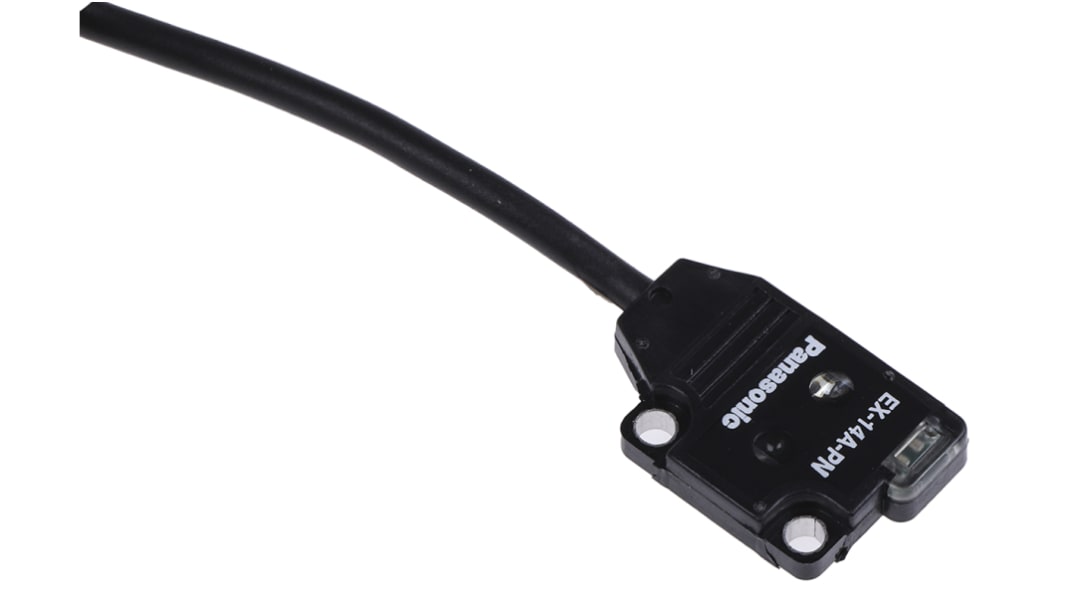 Panasonic EX10 Kubisch Optischer Sensor, Reflektierend, Bereich 2 mm → 25 mm, PNP Ausgang, Anschlusskabel