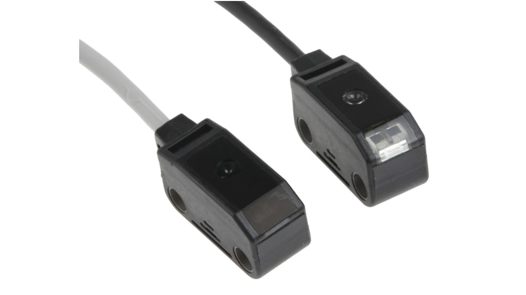 Panasonic Kubisch Optischer Sensor, Durchgangsstrahl, Bereich 2 m, PNP Ausgang, Anschlusskabel
