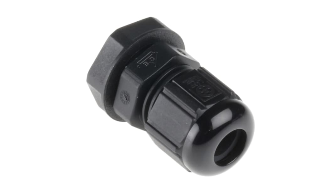 Presse-étoupe Lapp SKINTOP, M12, en Polyamide, Ø 3.5mm à Ø 7mm, avec contre-écrous, IP66, IP68, IP69K
