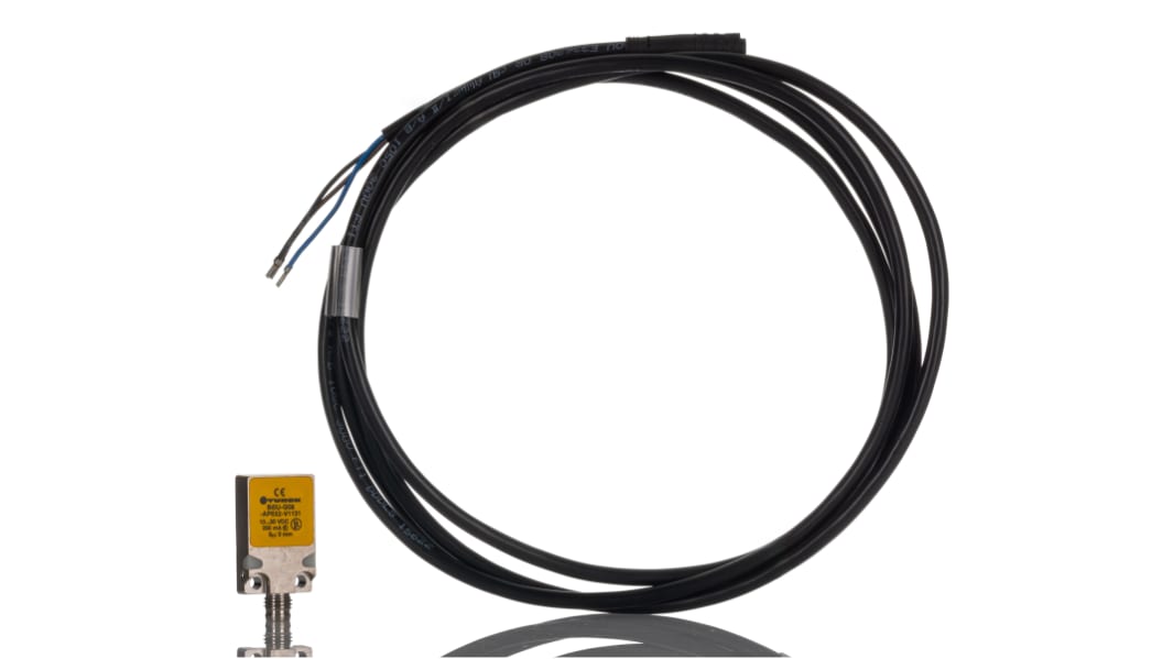Turck M8 Näherungssensor Induktiv, Kubisch 5 mm PNP 10 → 30 V dc / 200 mA NO, IP67