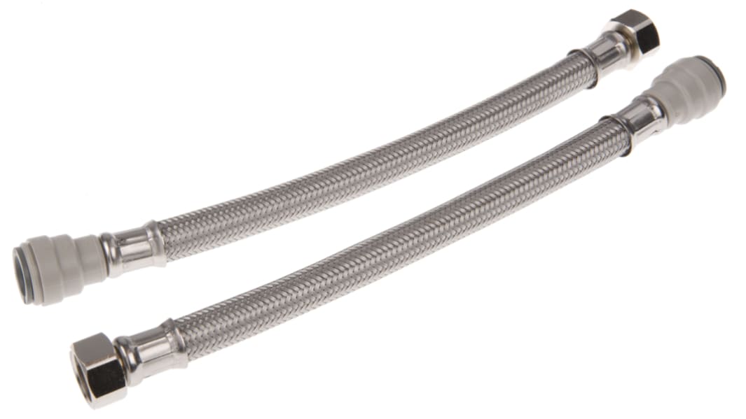 JG Speedfit Hose Assembly 15mm to BSP 1/2in, 6 bar, 300mm Long