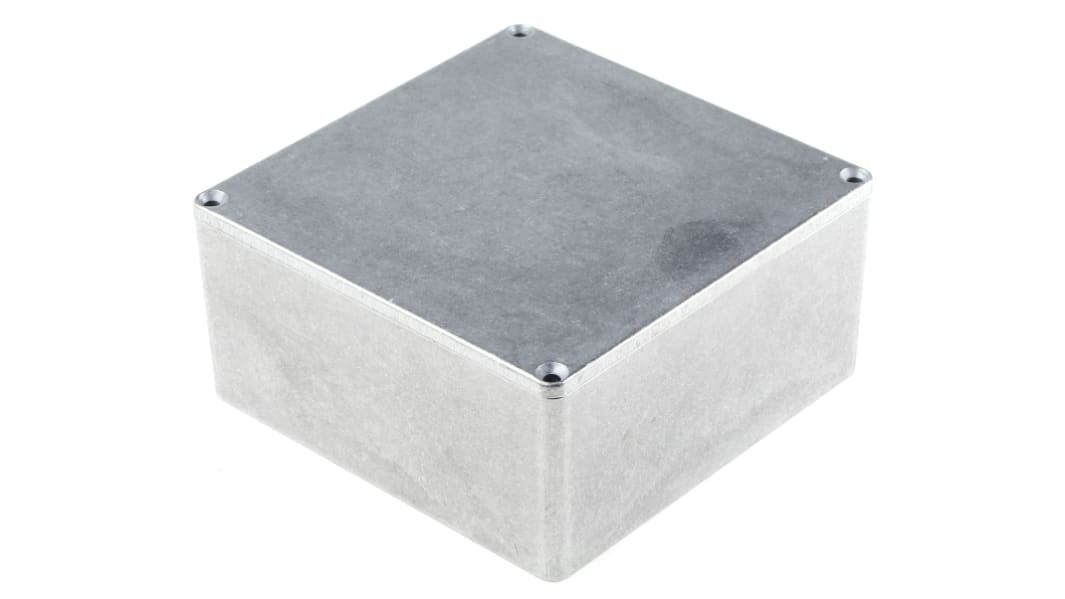Hammond, アルミニウム, 120 x 120 x 59mm, IP65, ナチュラル