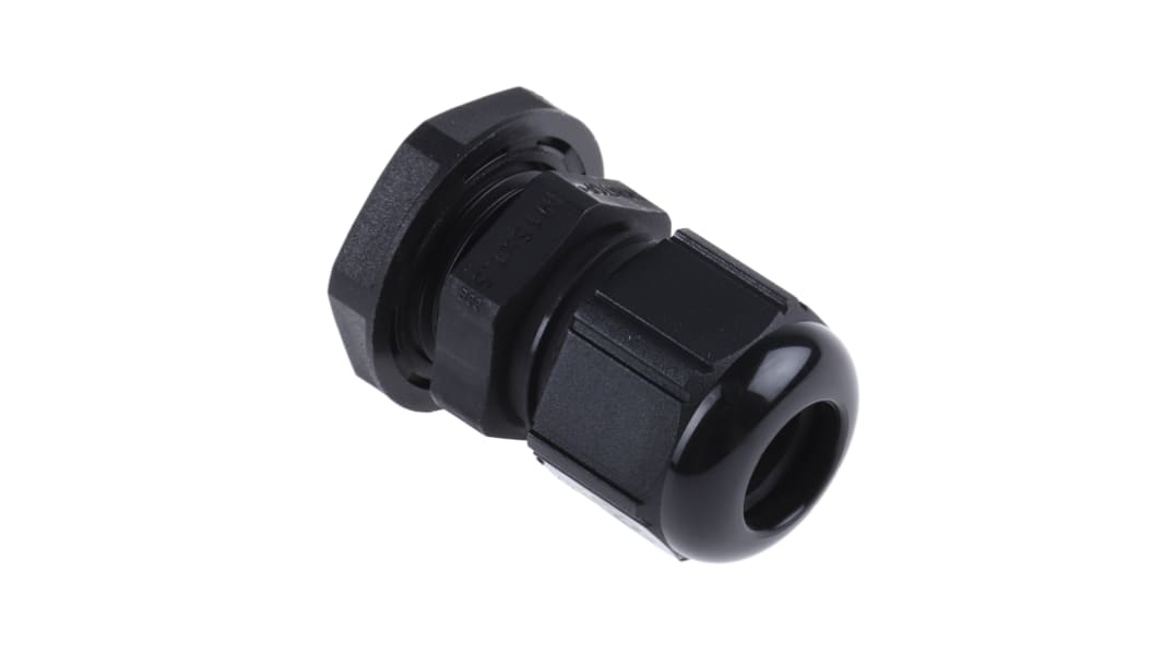 Lapp SKINTOP Series Black Polyamide Cable Gland, M16 Thread, 4mm min., 10mm max., IP66, IP68, IP69