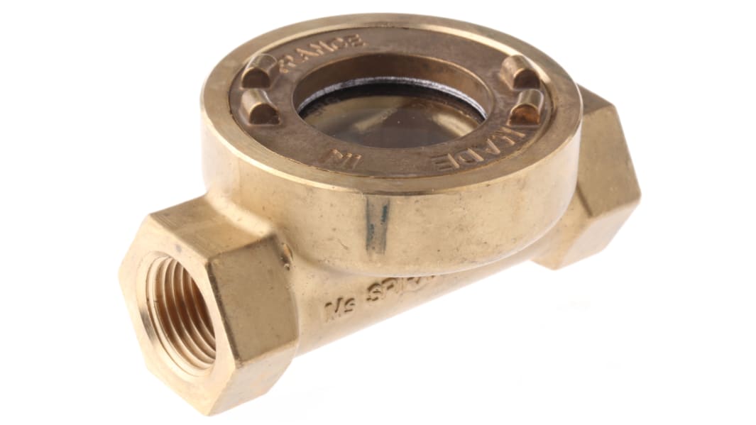 Spirax Sarco Brass Sight Glass Check Valve, BSPP 1/2in, 3.5 bar