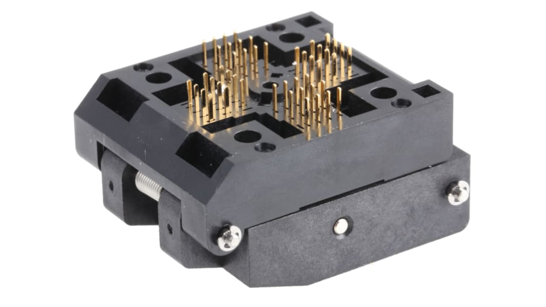 Zócalo para IC Yamaichi IC51-0484-806, 0.5mm, 48 contactos, Hembra, , Montaje Superficial, QFP