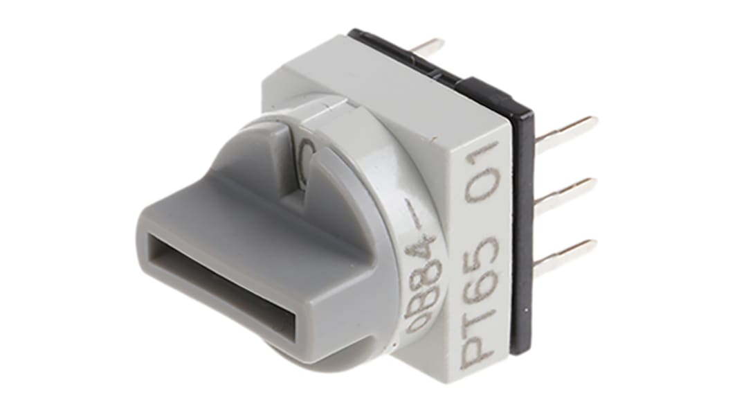 Hartmann 10 Way Through Hole DIP Switch, Segment Wheel Actuator