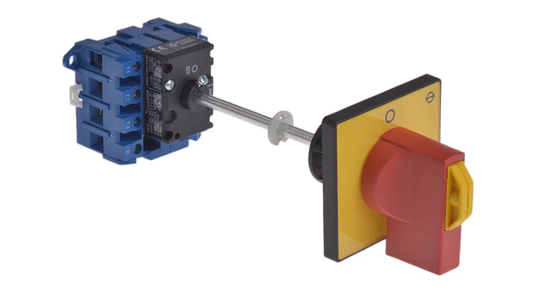 Interruttore di isolamento Kraus & Naimer KG32B.T204/GBA302.VE, 4P, 32A, 690V ca, IP65