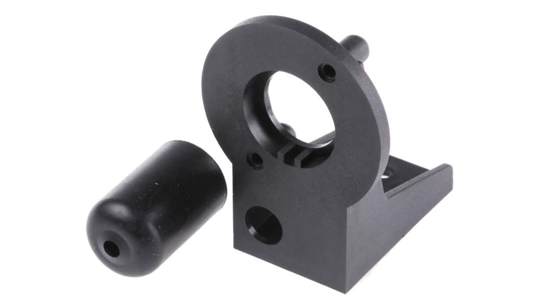 Werma 975 Montagehalterung, für 110 Signalleuchten, Wandhalterung, 76,5 x 55 x 57 mm