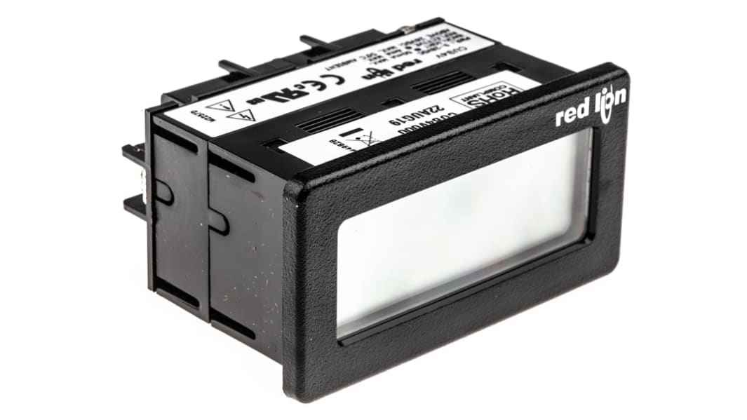 Red Lion Digital Voltmeter DC, LCD Display 3.5-Digits ±0.1 %