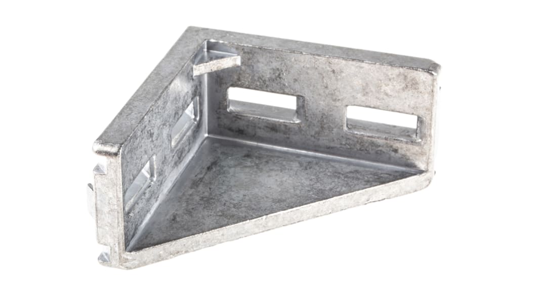 Bosch Rexroth M8 Angle Bracket, Connecting Component, Strut Profile 45 mm, Groove Size 10mm