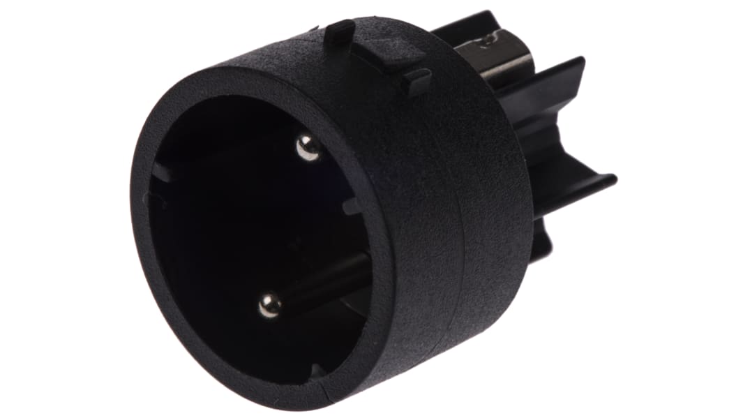 Bulgin Male Connector Insert 2 Way for use with Mini Buccaneer Connector