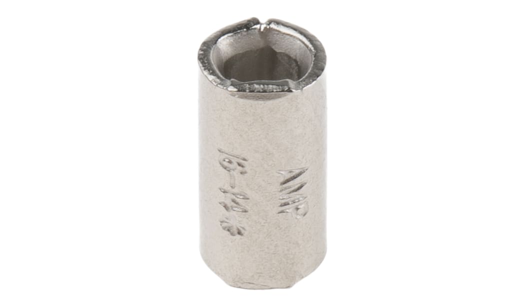TE Connectivity, STRATO-THERM Parallel Splice Connector, Uninsulated, Nickel 16 → 14 AWG
