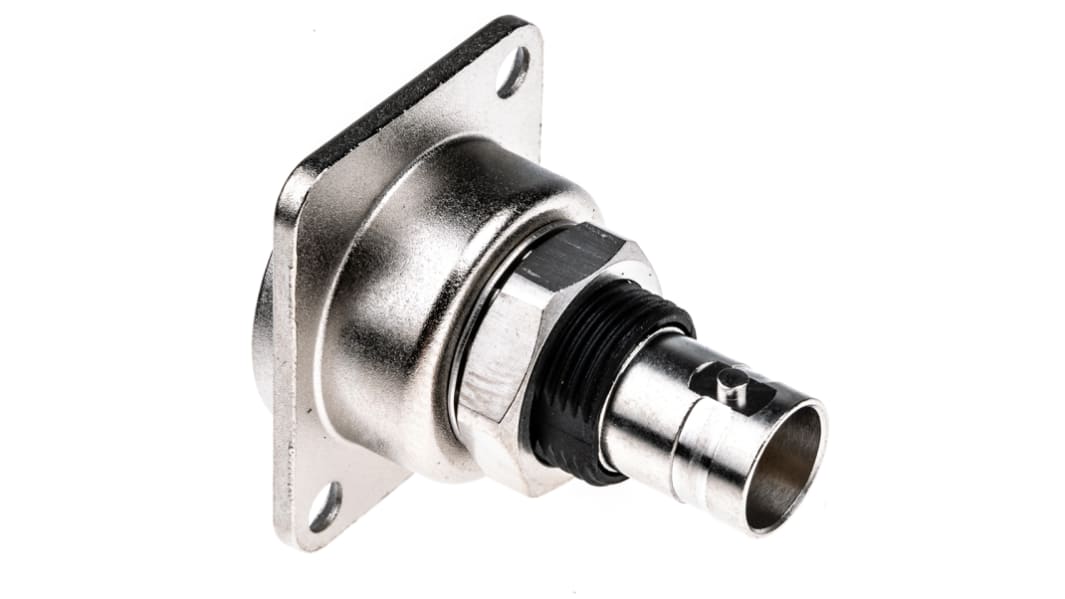 Neutrik NBB Series, Jack Panel Mount BNC Connector, 75Ω, Crimp Termination, Straight Body