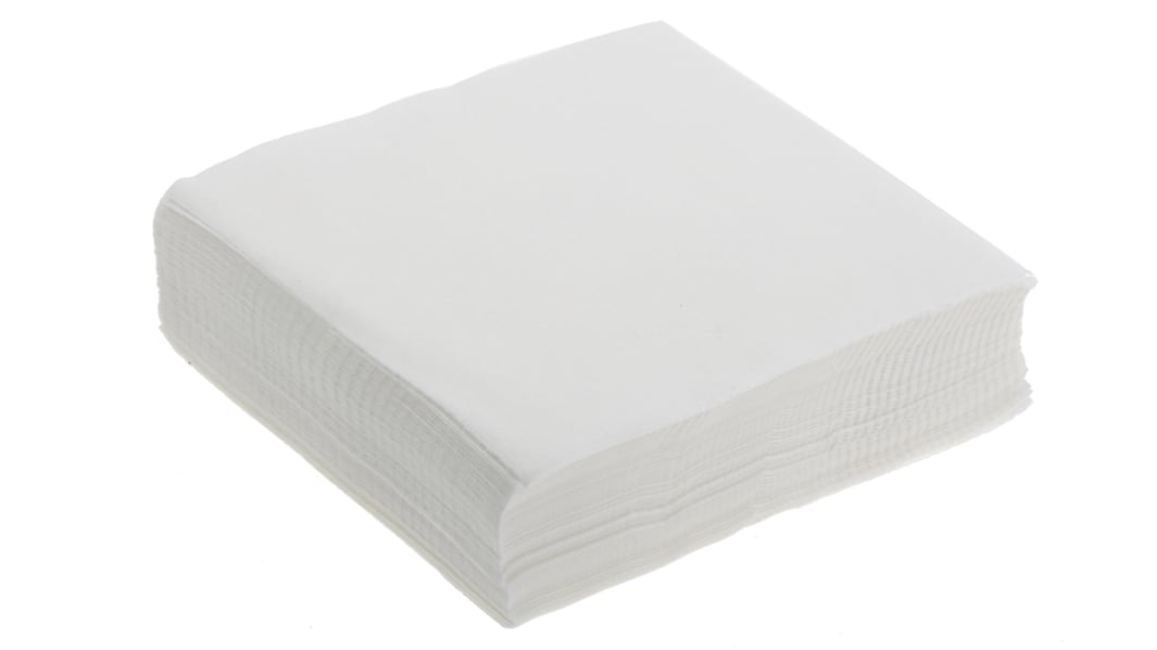 Toallitas desechables para Limpieza general Chemtronics Coventry Econowipes de color Blanco, en Bolsa de 1200