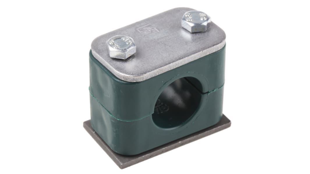 RS PRO Rørklemme, Enkelt, for rør UD: 22mm, PP