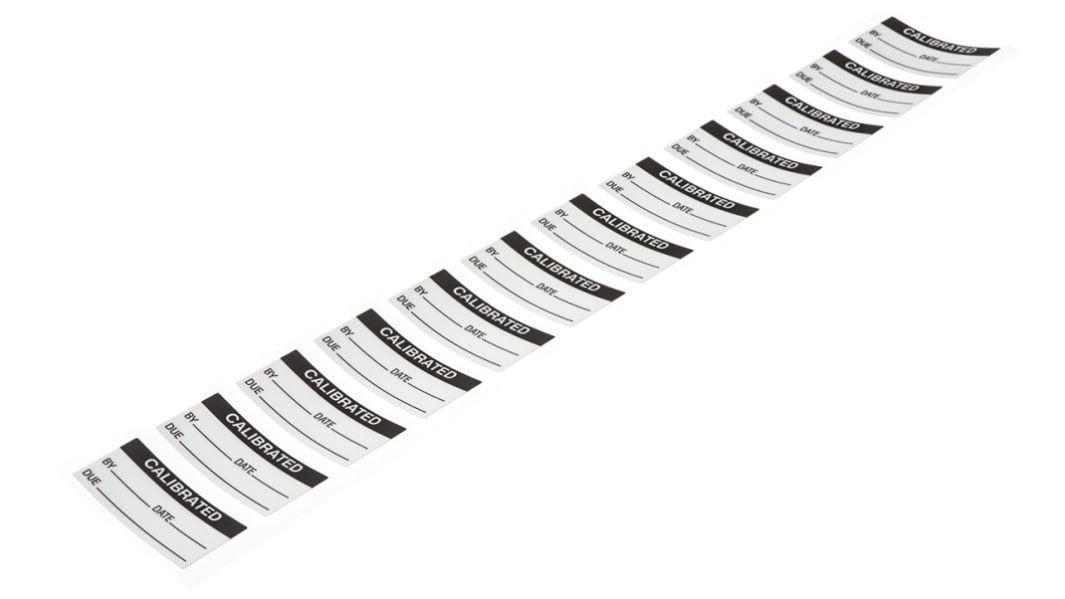 Brady Adhesive Pre-Printed Adhesive Label. Quantity: 120