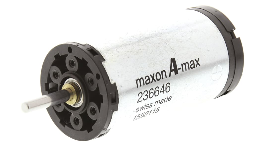 Maxon, ブラシ付き DCモーター 18 V dc 37.5 mNm 5270 rpm