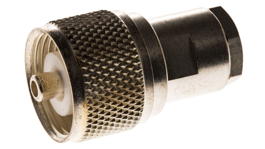 TE Connectivity Stecker Koaxialsteckverbinder UHF-Steckverbinder, Kabelmontage Löt-Anschluss, für RG141 A/U, RG58